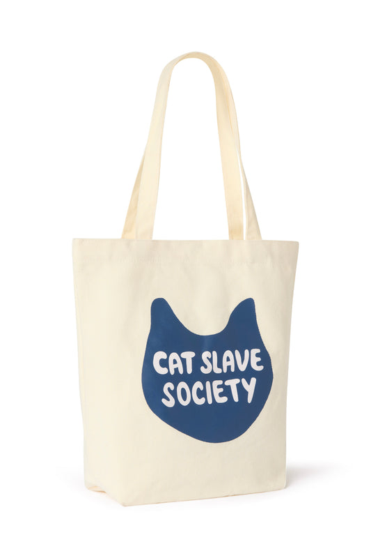 Cat Slave Society Tote Bag