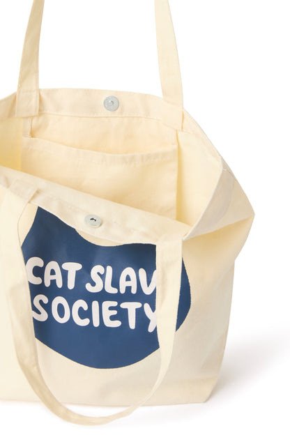Cat Slave Society Tote Bag