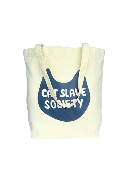 Cat Slave Society Tote Bag