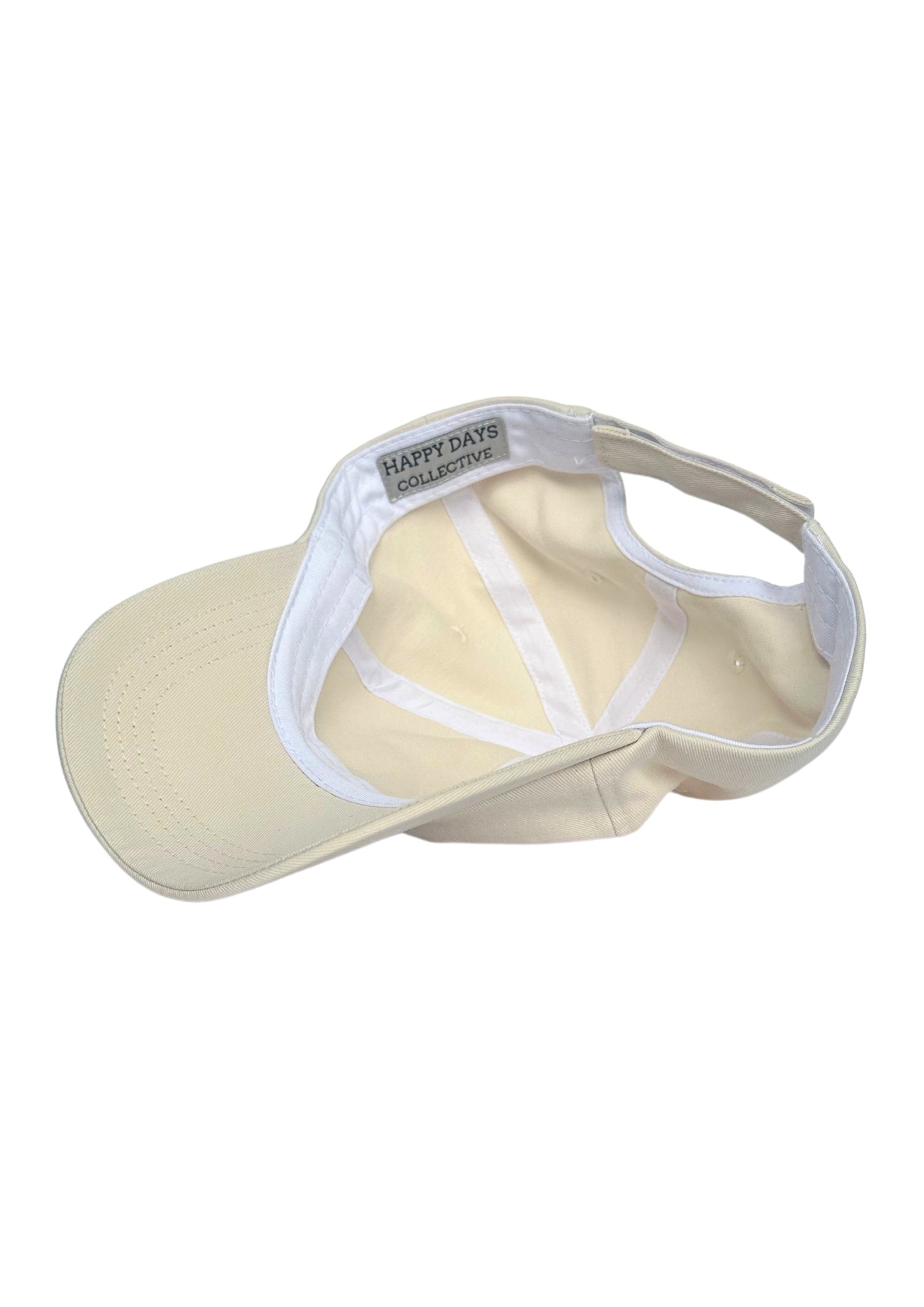 Cat Slave Of The Month Baseball Cap in Off-white